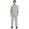 Cherokee Originals Ultra Female V-neck Scrub Top, Grey, Medium