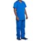 Cherokee Professional V-Neck Scrub Top, Royal Blue, 2XL