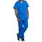 Cherokee Professional V-Neck Scrub Top, Royal Blue, 3XL