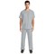 Cherokee Originals Ultra Female V-neck Scrub Top, Grey, XS