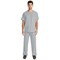 Cherokee Originals Ultra Female V-neck Scrub Top, Grey, 2XS