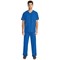 Cherokee Originals Ultra Female V-neck Scrub Top, Royal Blue, 2XS