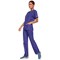 Cherokee Unisex Scrub Top, Grape, 2XS