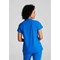 Work in Style Female Nursing Tunic, Navy with Purple Trim, 38 Inch