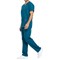 Dickies DKP520C Unisex Scrub Set Top and Trousers, Caribbean Blue, Size 3XL