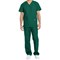 Dickies DKP520C Unisex Scrub Set Top and Trousers, Hunter Green, Size XL