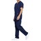 Dickies DKP520C Unisex Scrub Set Top and Trousers, Navy, Size Medium