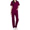 Dickies DKP520C Unisex Scrub Set Top and Trousers, Wine, Size XL