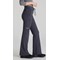 Skechers Slip-ins Glide Knit Flare Scrub Trousers, Pewter Grey, 2XS, Short Leg