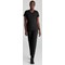 Skechers Slip-ins Serene Knit Scrub Top, Black, Large