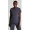Skechers Slip-ins Serene Knit Scrub Top, Pewter Grey, Small