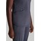 Skechers Slip-ins Serene Knit Scrub Top, Pewter Grey, Small