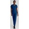 Skechers Slip-ins Serene Knit Scrub Top, Navy Blue, 2XS