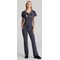Skechers Slip-ins Flow Knit Scrub Top, Pewter Grey, Medium