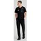 Skechers Slip-ins Flex Knit Scrub Top, Black, Medium