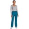 Dickies Signature Tapered Leg Scrub Pants, Caribbean Blue, 2XL