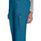 Dickies Signature Tapered Leg Scrub Pants, Caribbean Blue, Large