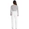 Dickies Signature Tapered Leg Scrub Pants, White, Small