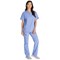 Dickies Signature V-neck Scrub Top, Ceil Blue, 3XL