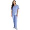 Dickies Signature V-neck Scrub Top, Ceil Blue, Medium