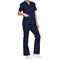 Dickies Signature V-neck Scrub Top, Navy Blue, 2XL