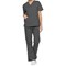 Dickies Signature V-neck Scrub Top, Pewter Grey, Large