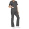 Dickies Signature V-neck Scrub Top, Pewter Grey, XL