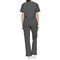 Dickies Signature V-neck Scrub Top, Pewter Grey, XL