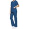 Dickies Signature V-neck Scrub Top, Royal Blue, 3XL