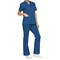 Dickies Signature V-neck Scrub Top, Royal Blue, Small