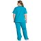 Dickies Signature V-neck Scrub Top, Teal, XL