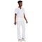 Dickies Signature V-neck Scrub Top, White, 2XL