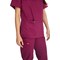 Dickies Signature V-neck Scrub Top, Wine Red, Small