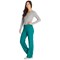 Dickies Signature Drawstring Scrub Bottoms, Hunter Green, Large