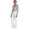 Dickies Signature Drawstring Scrub Bottoms, White, Small