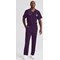 Skechers Structure Scrub Trousers, Eggplant Purple, Small, Short Leg