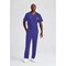 Skechers Unisex Drawcord Scrub Trousers, Grape, 2XL
