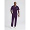 Skechers Unisex Drawcord Scrub Trousers, Eggplant, 3XL