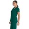 Skechers SK101 Breeze Female Scrub Top, Hunter Green, Size Small