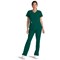 Skechers SK101 Breeze Female Scrub Top, Hunter Green, Size XL