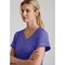 Skechers Female V Neck Scrub Top, Grape, XL