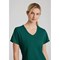 Skechers Female V Neck Scrub Top, Hunter Green, Large