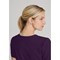 Skechers Female V Neck Scrub Top, Eggplant, 5XL
