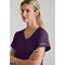 Skechers Female V Neck Scrub Top, Eggplant, 5XL