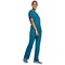 Cherokee Unisex Scrub Top, Caribbean Blue, 3XL