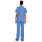 Cherokee Unisex Scrub Top, Ceil Blue, Medium