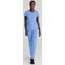 Skechers Slip-ins Serene Knit Scrub Top, Ceil Blue, 5XL