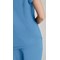 Skechers Slip-ins Flow Knit Scrub Top, Ceil Blue, Large