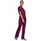 Cherokee Unisex Scrub Top, Wine, 2XS