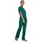 Cherokee Unisex Scrub Top, Hunter Green, 3XL